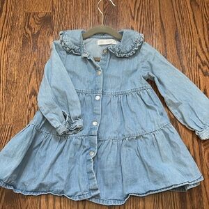 Zara denim dress